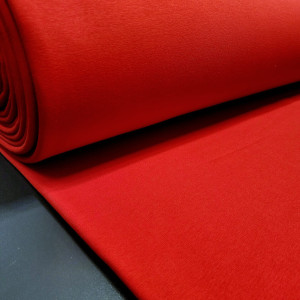 Dresówka drapana – pakiet mini hurtowy 5 mb czerwony /red 2