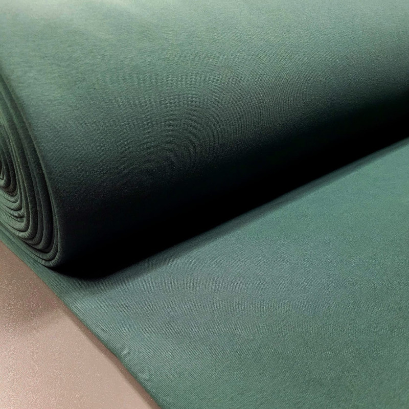 Dresówka drapana – pakiet mini hurtowy 5 mb butelkowa zieleń