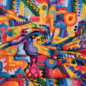 dresówka pętelka z elastanem– pakiet mini hurtowy 5 mb  picasso