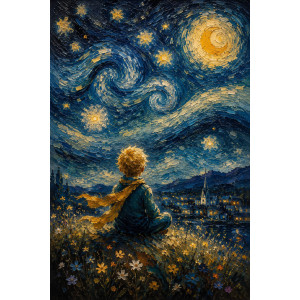 panel wodoodporny art  ala Mały Książe