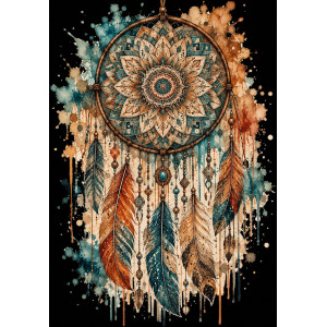 panel wodoodporny boho łapacz snów