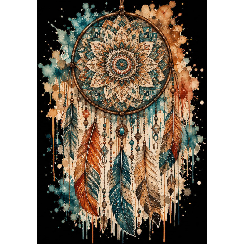 panel wodoodporny boho łapacz snów