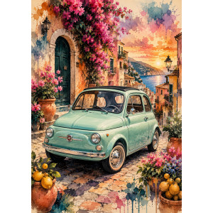panel wodoodporny fiat 500 italy