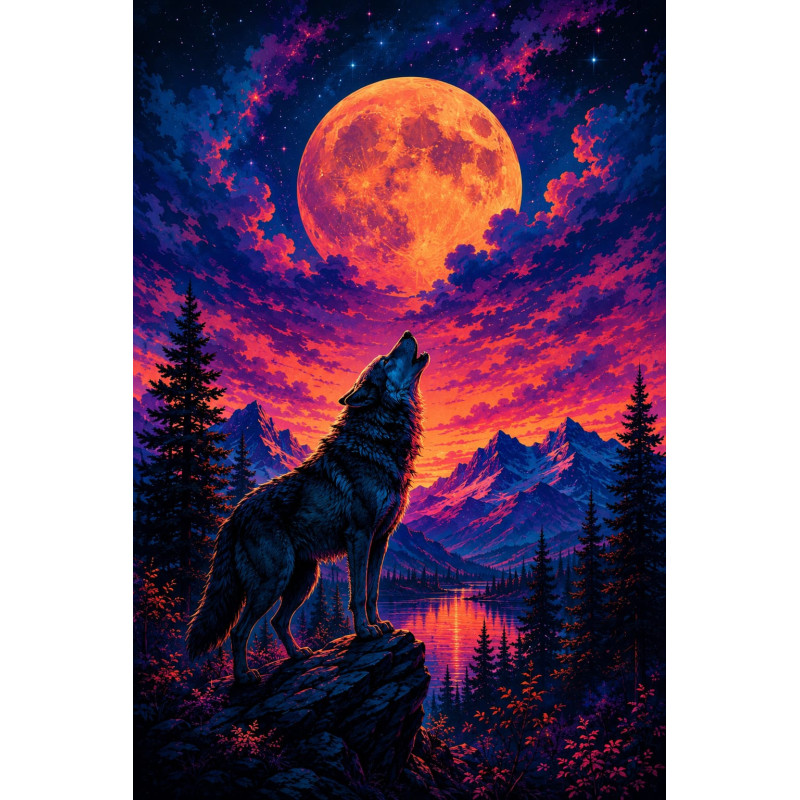 panel wodoodporny wilk 2