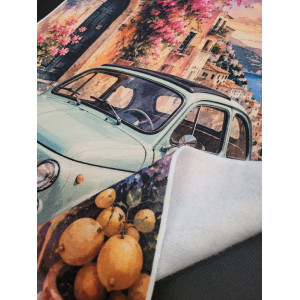 panel dresówka drapana fiat 500 italy