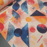 jersey druk geometria pastelowa