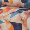 jersey druk geometria pastelowa