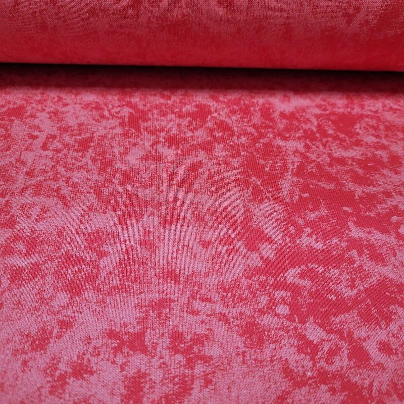 dresówka pętelka diagonal 310g/m2 marmurek fuksja