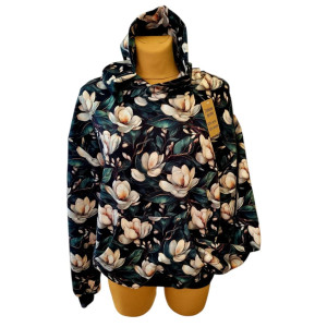 Bluza oversize unisex magnolie