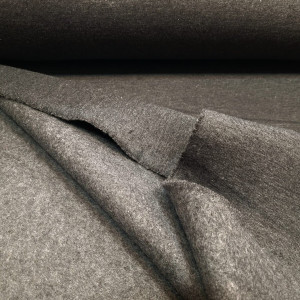 dresówka drapana antracyt melanż