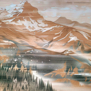 panel dresowy 90x180cm góry beż