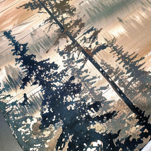 panel dresowy 90x180cm góry beż