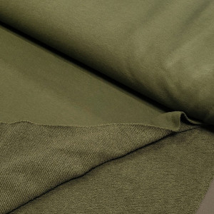 dresówka pętelka diagonal oliwka/khaki