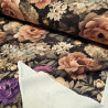 dresówka pętelka z elastanem 260g/m2 peonia hortensja