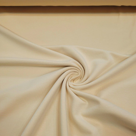 dresówka z elastanem 260g/m2 jasny beż