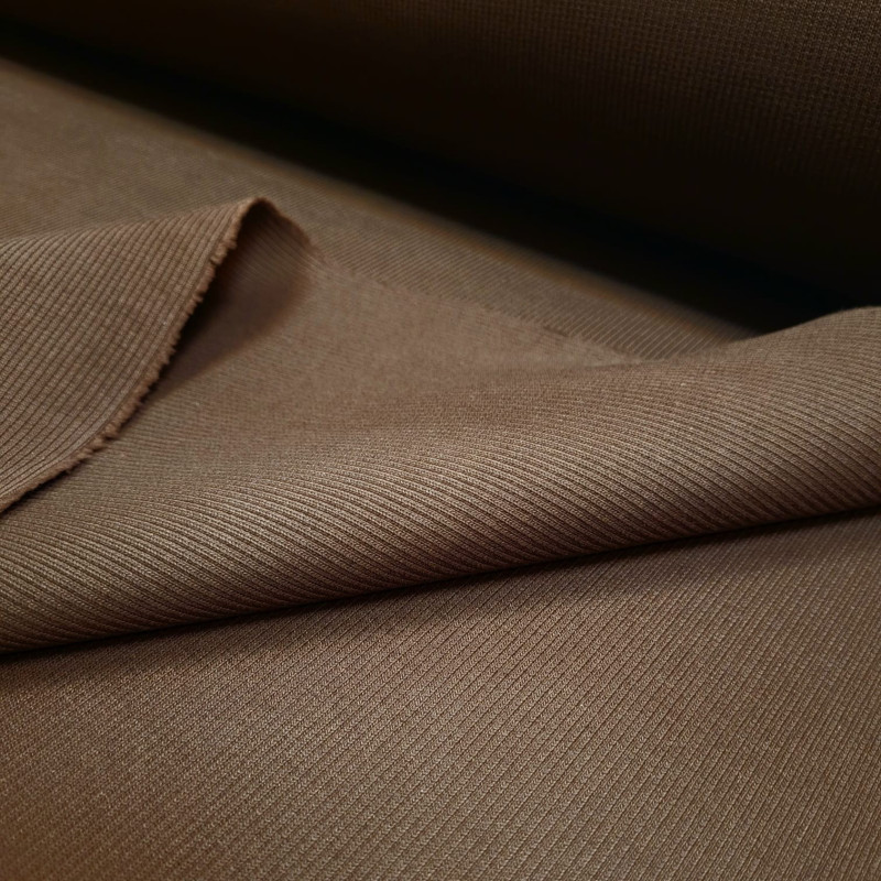 ściągacz bawełniany prążek czekolada