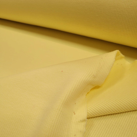Ściągacz bawełniany prążek żółty yellow