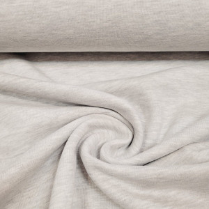 dresówka pętelka diagonal 430g/m2 optic grey melanż