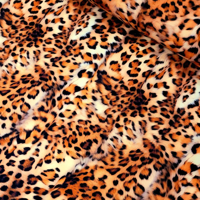 dresówka pętelka z elastanem 260g/m2 panterka dresówka pętelka z elastanem 260g/m2 panterka